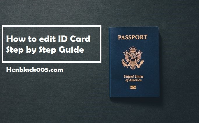 How to Edit a fake id template guide step by step