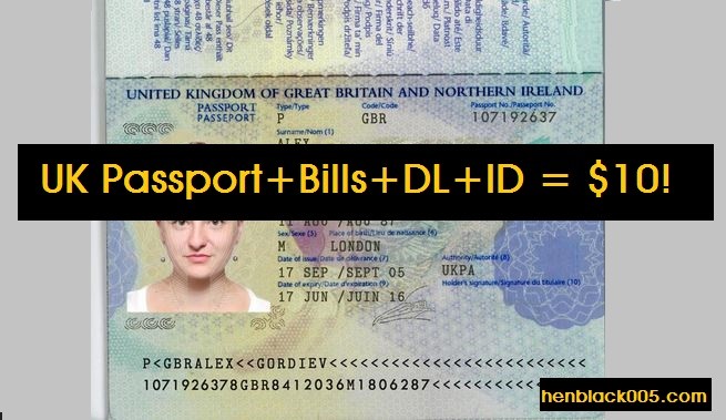 uk passport template psd